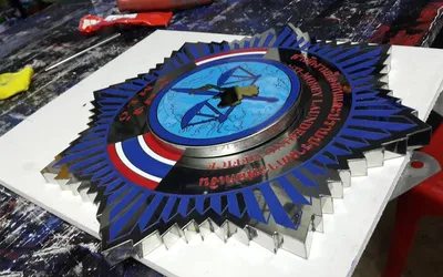 ตัวอักษรสแตนเลสสีทอง‼️ ไลน์@a009 โลโก้สแตนเลสกัดกรด รับทำป้ายโลโก้ทุกแบบ