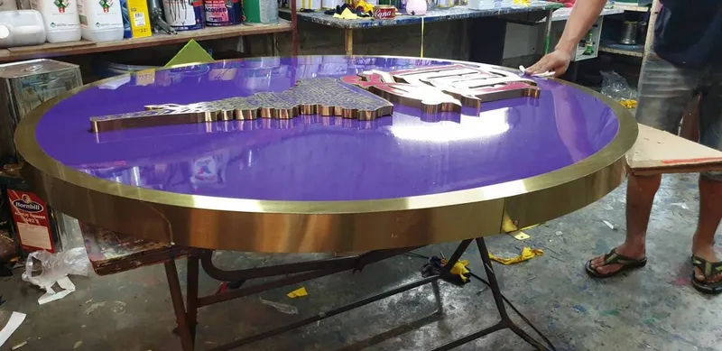 แกลลอรี่ ป้ายสแตนเลสสีทอง