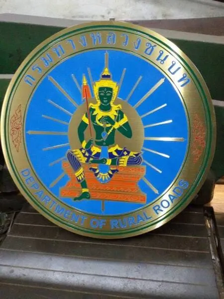 แกลลอรี่ ป้ายสแตนเลสสีทอง