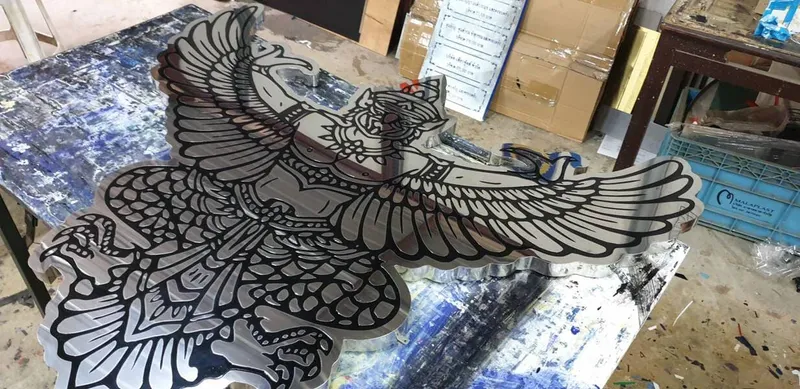 แกลลอรี่ ป้ายสแตนเลสสีทอง