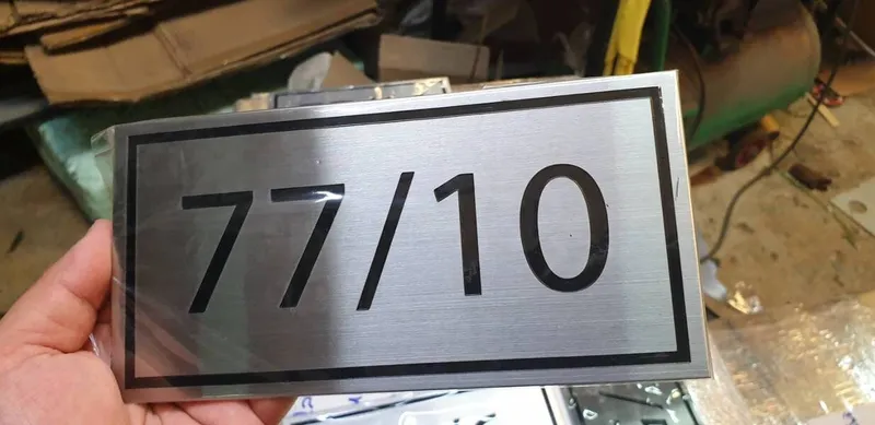 ป้ายสแตนเลสคุณภาพ